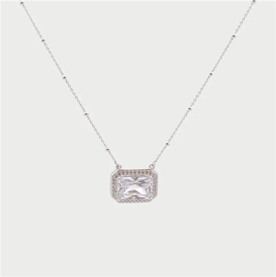 Collana Rue des Mille Donna in Argento Cubic Zirconia GR-035 M2 RH - GR-035 M2 RH